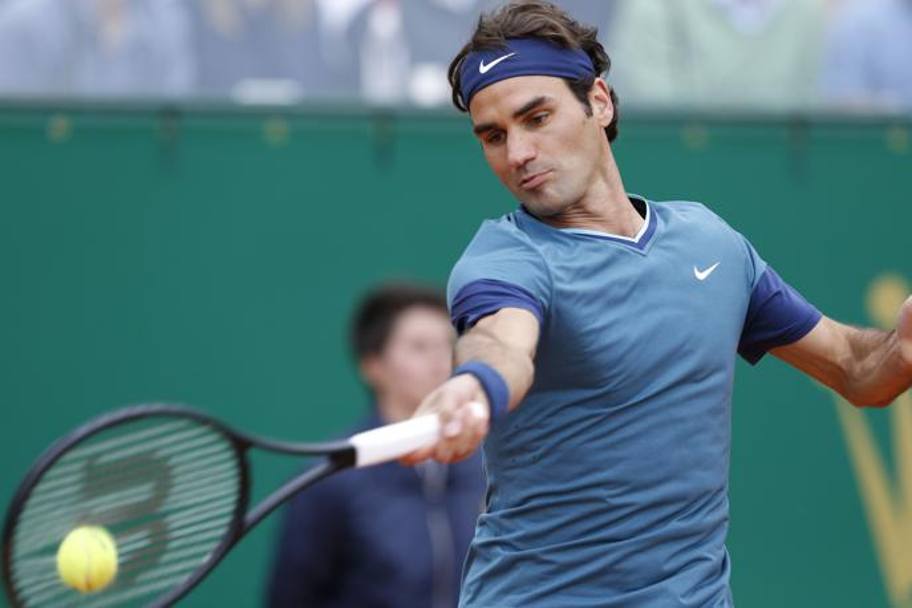 Roger Federer si presenta in campo senza aver mai vinto questo torneo, nella sua lunga e luminosa carriera. Afp